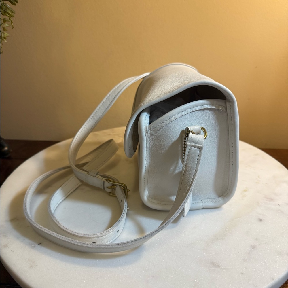 COACH vintage EMMIE white bag🔥9018 stunner - Picture 5 of 14